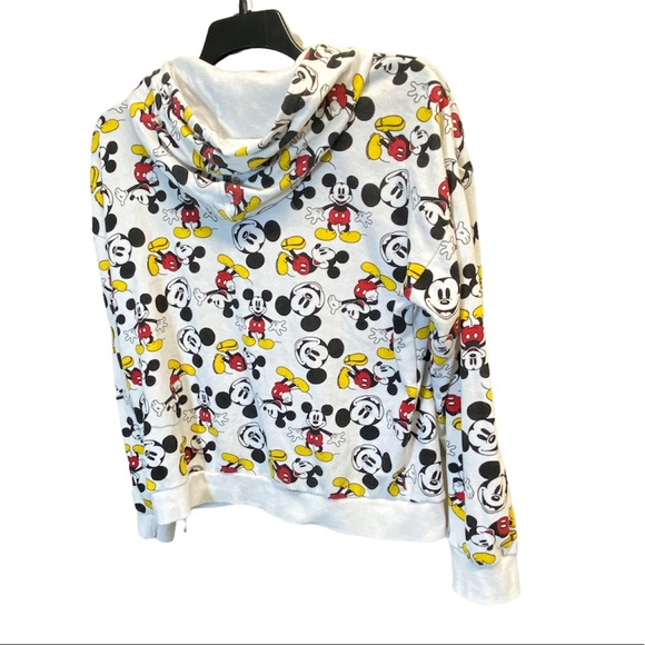 Disney’s Mickey Mouse Print Zip-Front Hoodie - Picture 4 of 9
